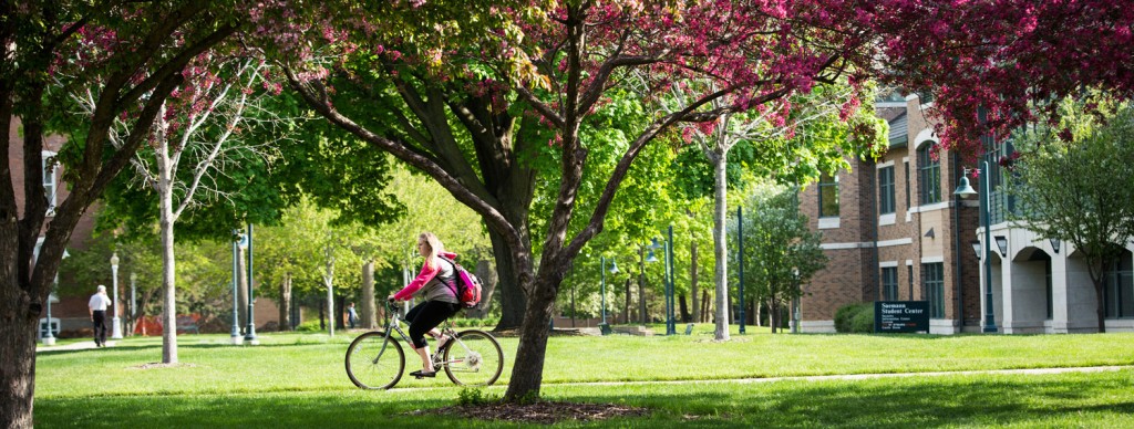 Biking on Campus