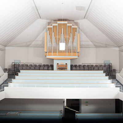 Chapel Balconies and Organ