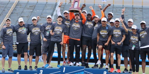 Wartburg men's track and field team wins Outdoor National Championship in 2021