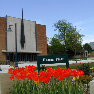 Hamm Platz and Neumann Auditorium