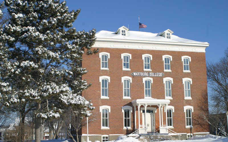 Old Main in Winter