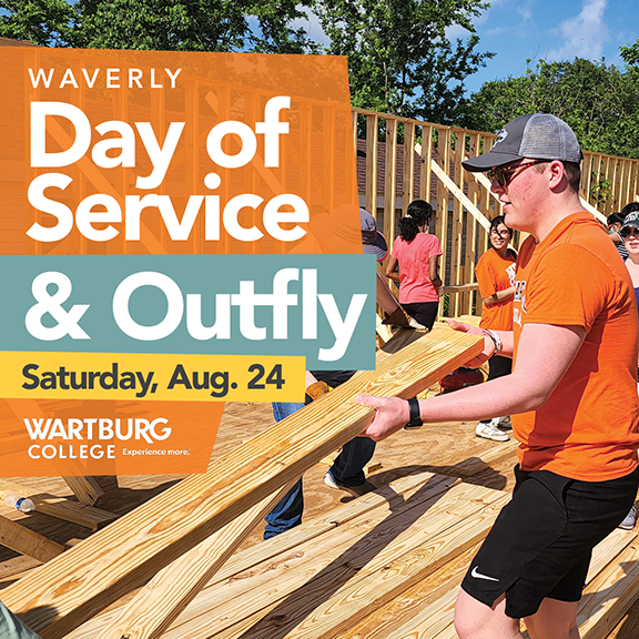 Waverly Day of Service & Outfly: Saturday, Aug. 24.