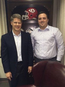 Nathan Welsch and Clark Hunt