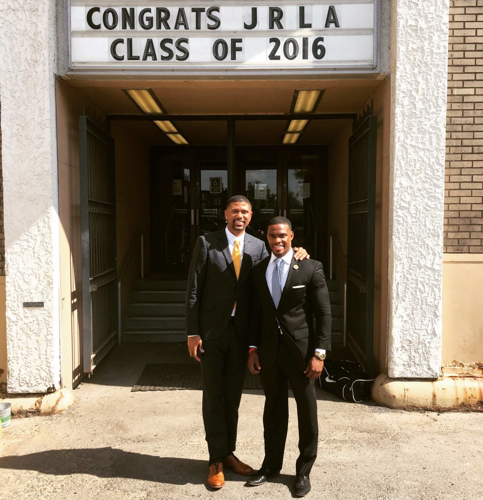 Russell Harris and Jalen Rose