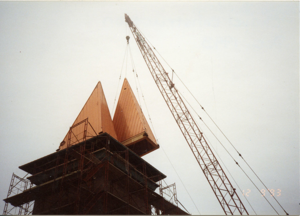 chapel construction December 1993