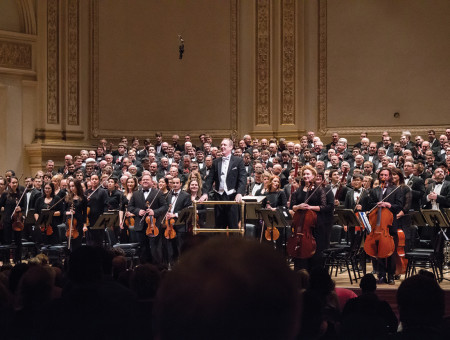 Peak performance: Nelson, Ritterchor perform at legendary Carnegie Hall