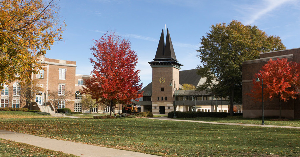 Wartburg Chapel in Fall