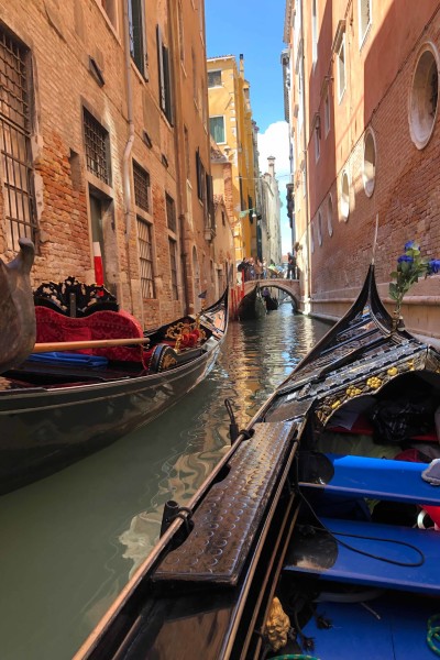 Gondola in Venice by Anna Mugan