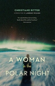 book cover for A woman in the polar night
