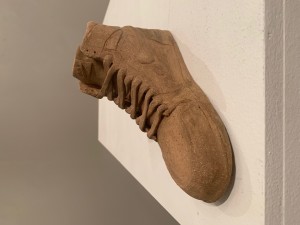 Ceramic Shoe by Katsuya Okonogi