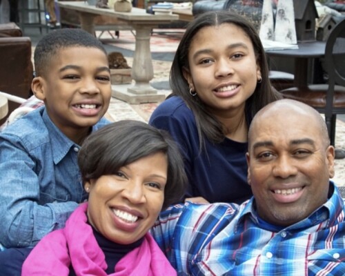 Mason, Jamii, Gabrielle, and Antonio Hitchcock