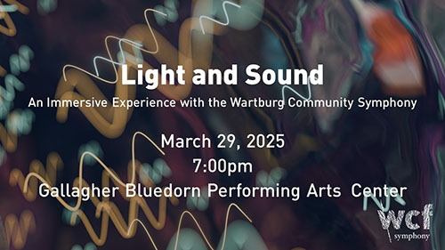 Light and Sound Concert with Waterloo Cedar Falls Symphony