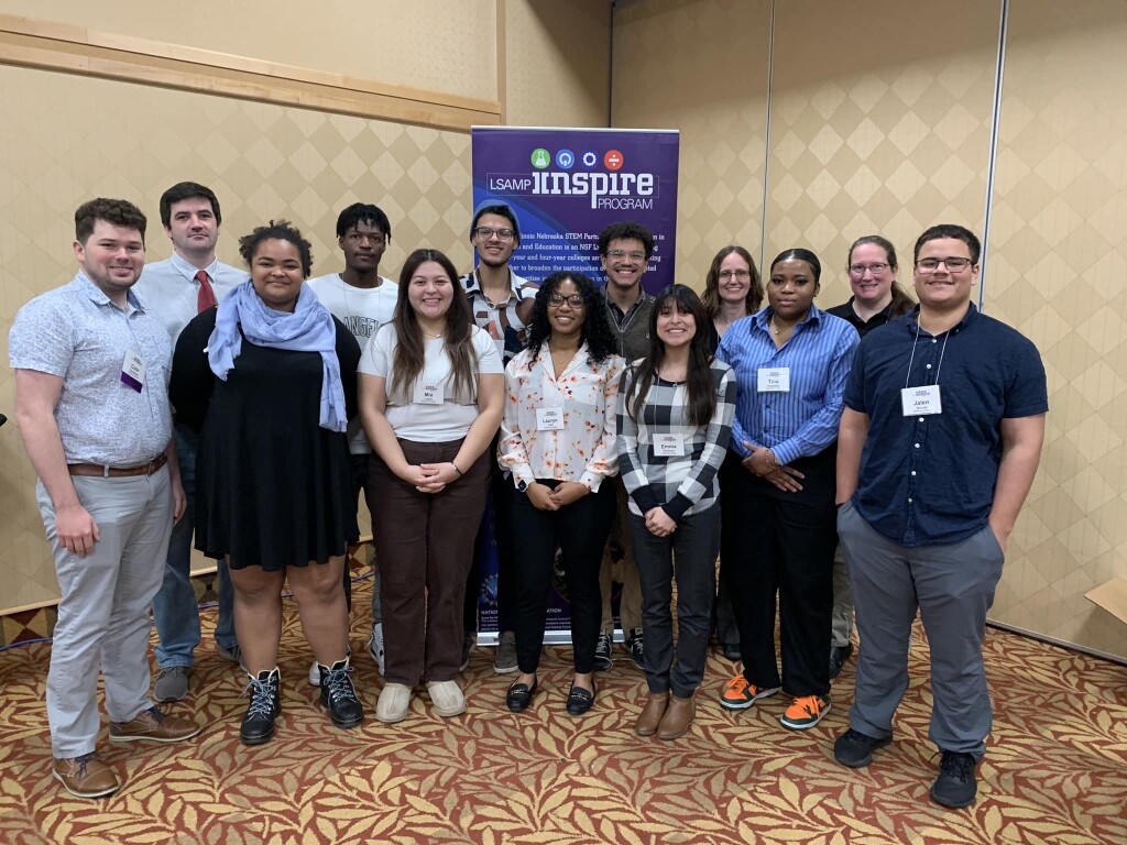 Wartburg students and faculty at the 2024 IINspire conference